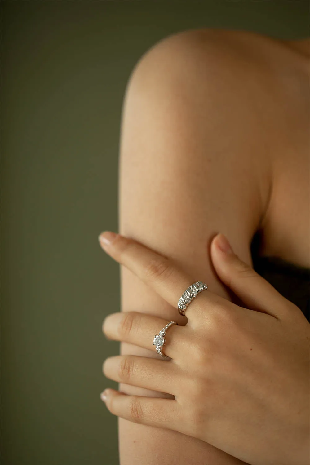 Iconic Sparkle Ring Silver