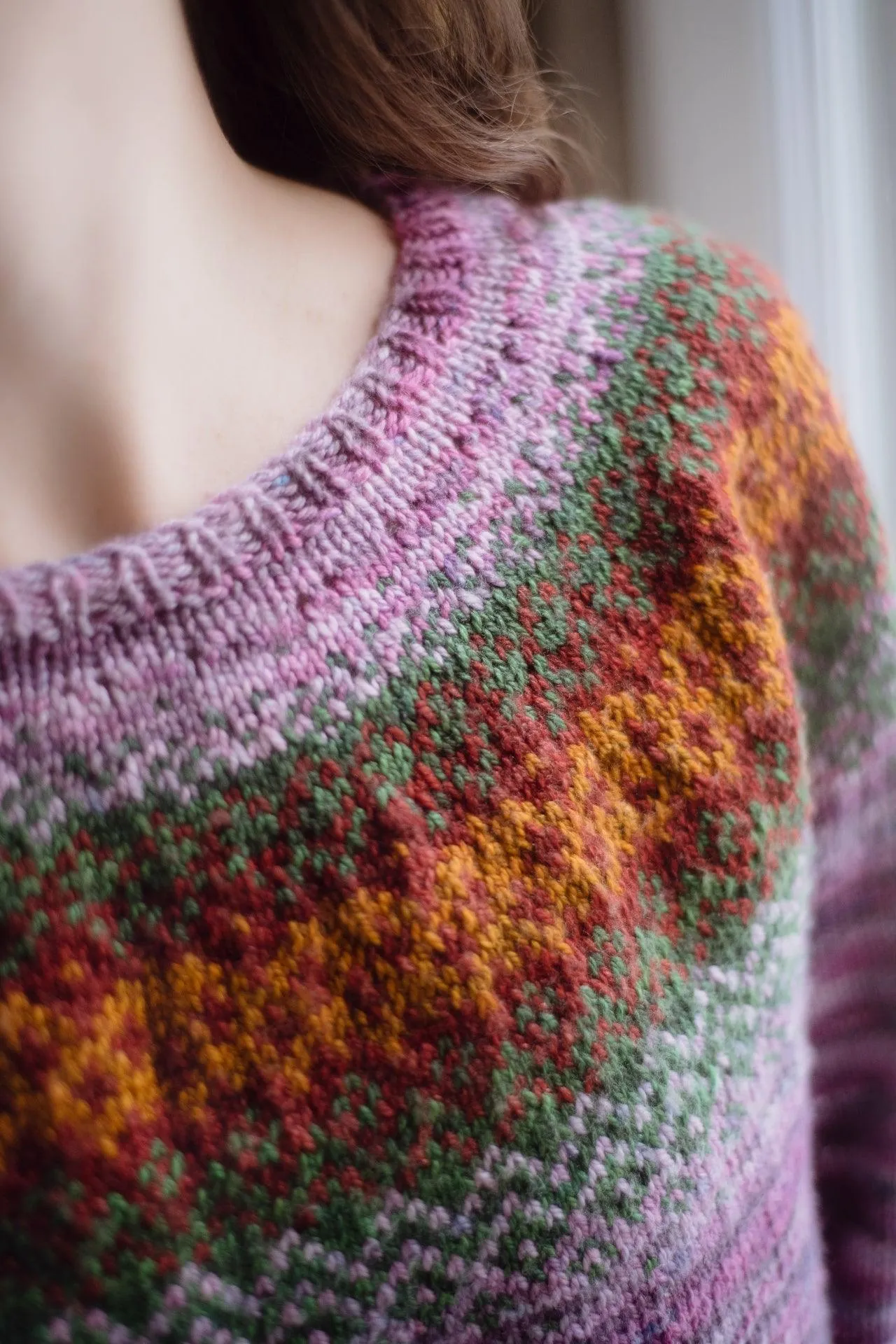 Impressionist Pullover Knitting Kit