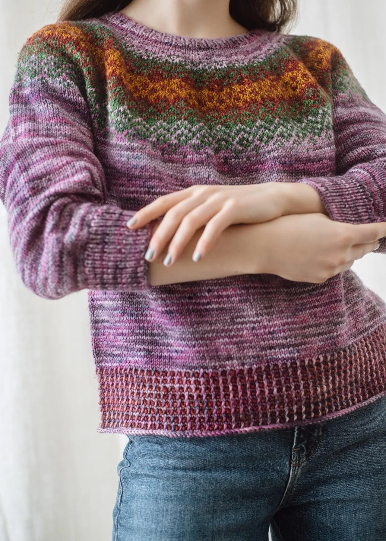 Impressionist Pullover Knitting Kit