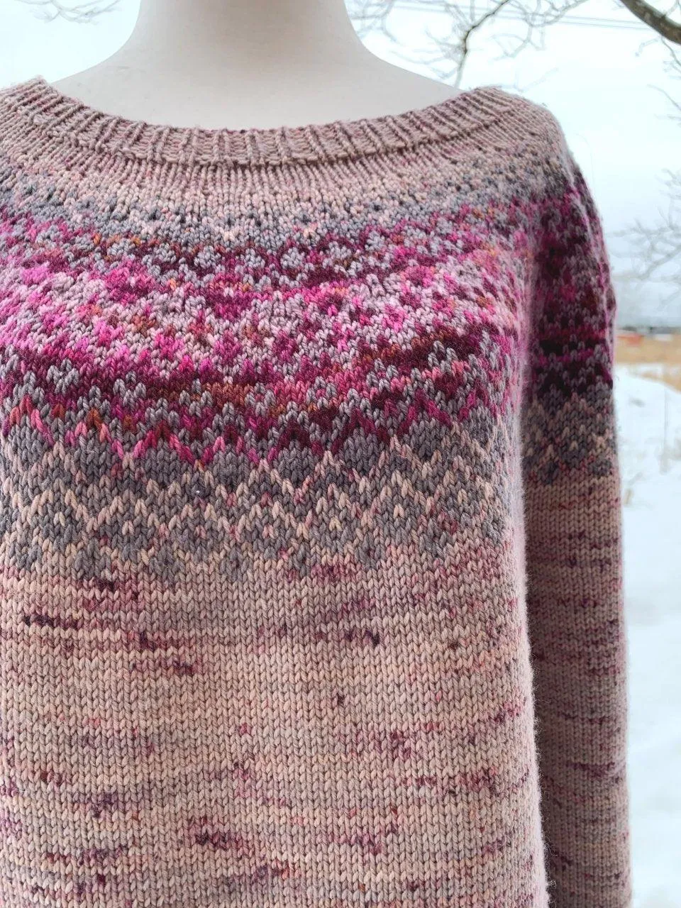 Impressionist Pullover Knitting Kit