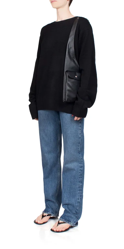 James Cashmere Sweater Black
