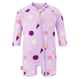 Jan & Jul 1 pc UV Jumpsuit - Lavender Ice Cream