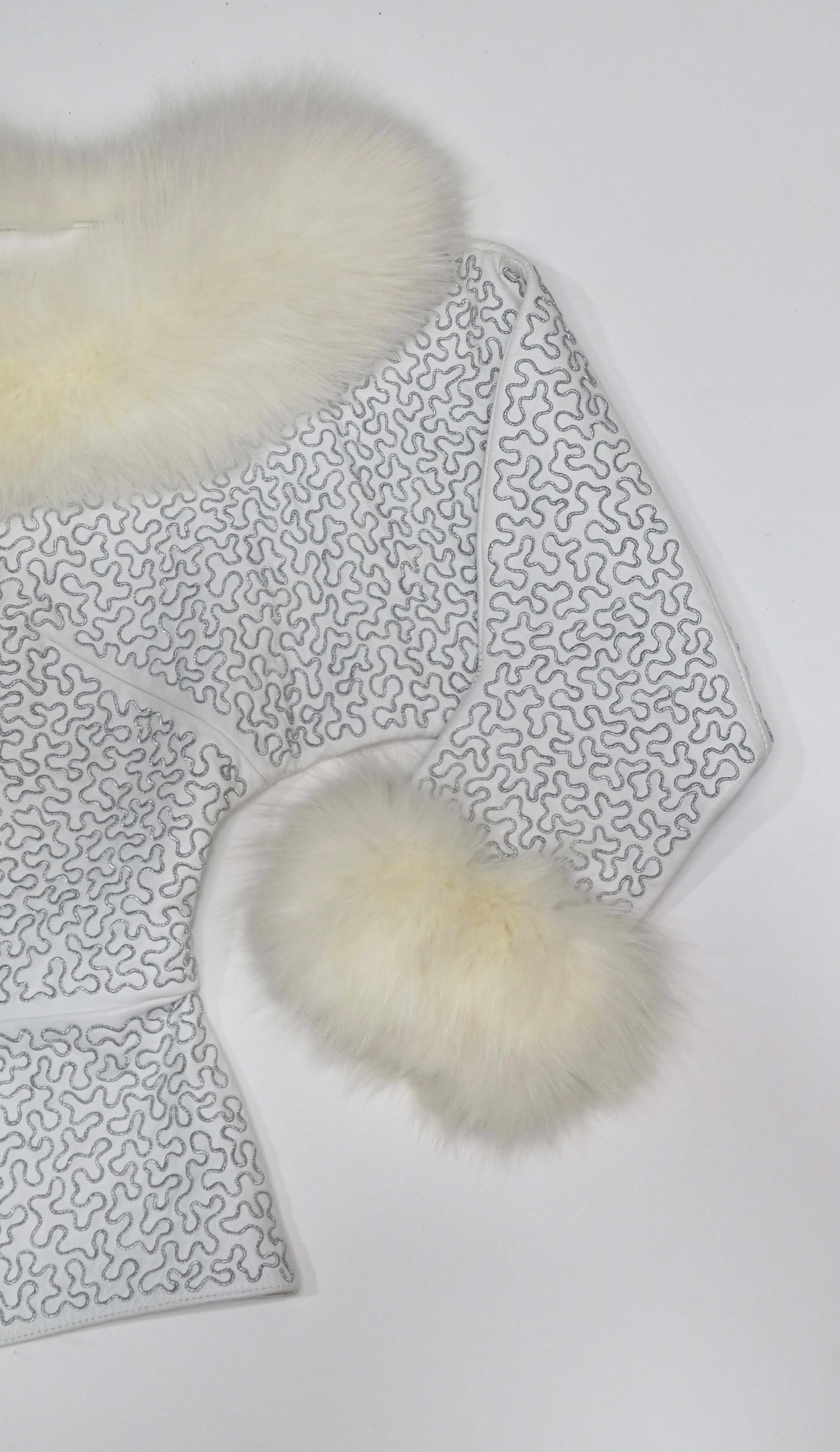 Jean-Claude Jitrois Couture Leather Top