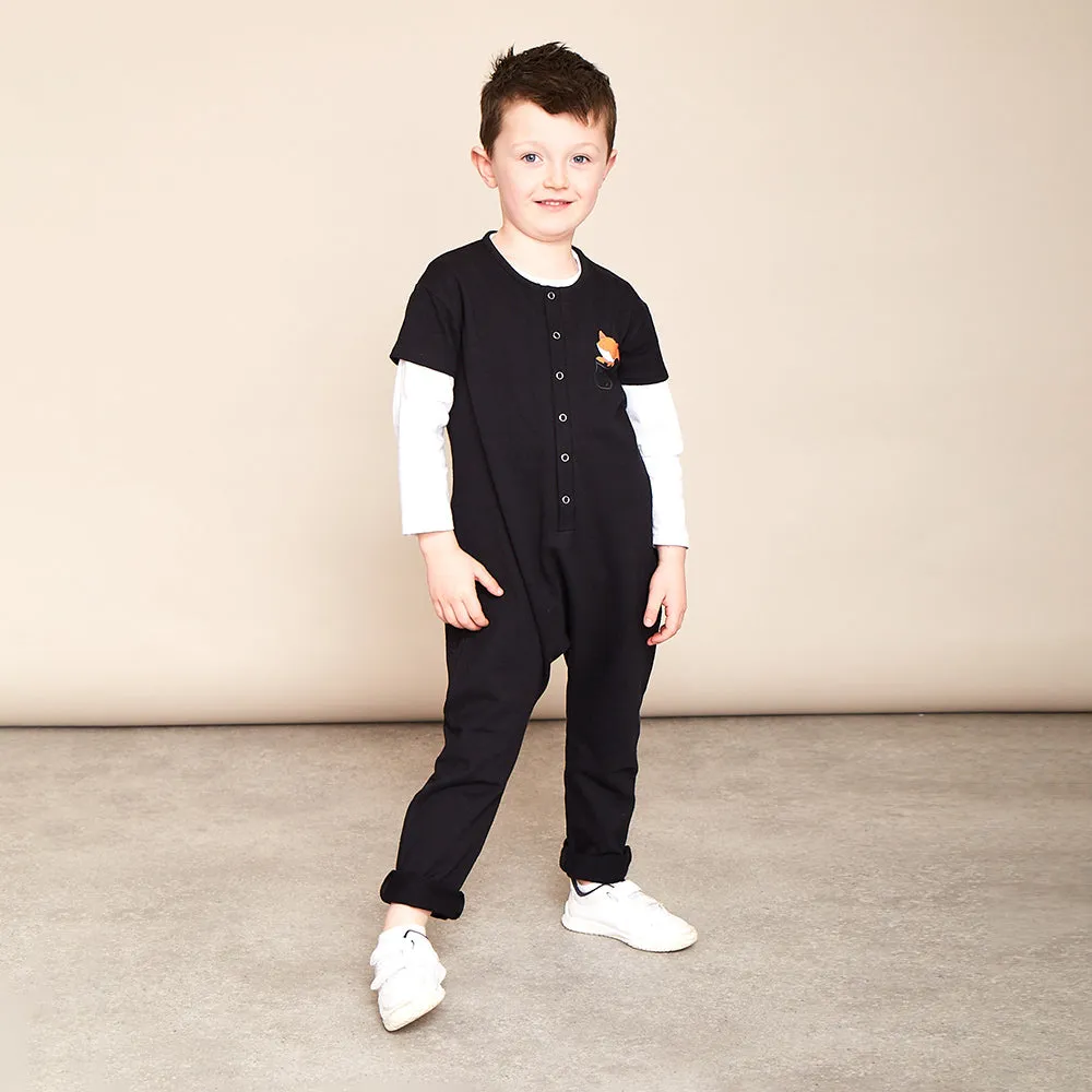 Kenzie Jumpsuit Black & Rust (2 for €35)