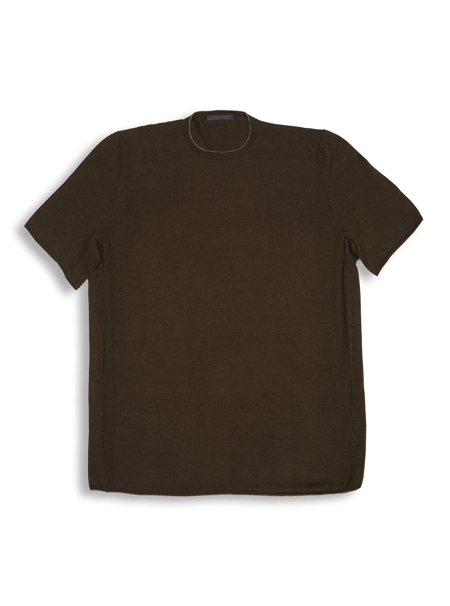 Knit Sweater Tee Shortsleeve Olive