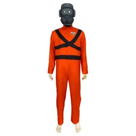 Lethal Company Player Protective Jumpsuit Party Carnival Halloween Cosplay Costume