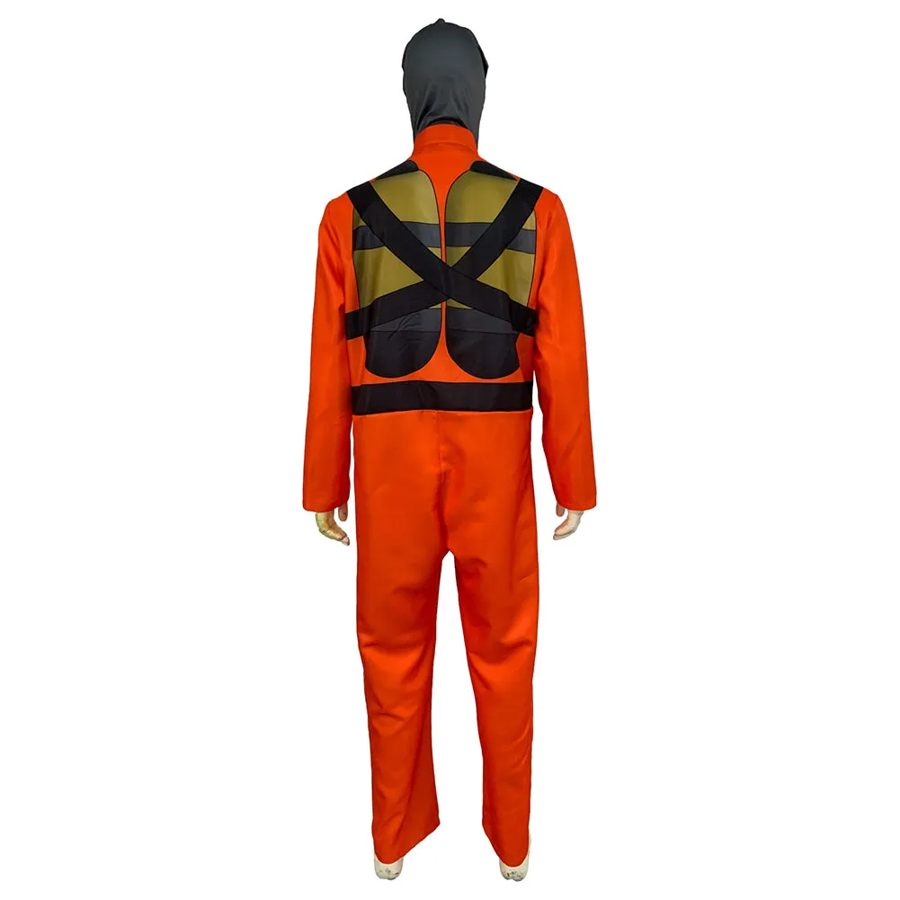Lethal Company Player Protective Jumpsuit Party Carnival Halloween Cosplay Costume
