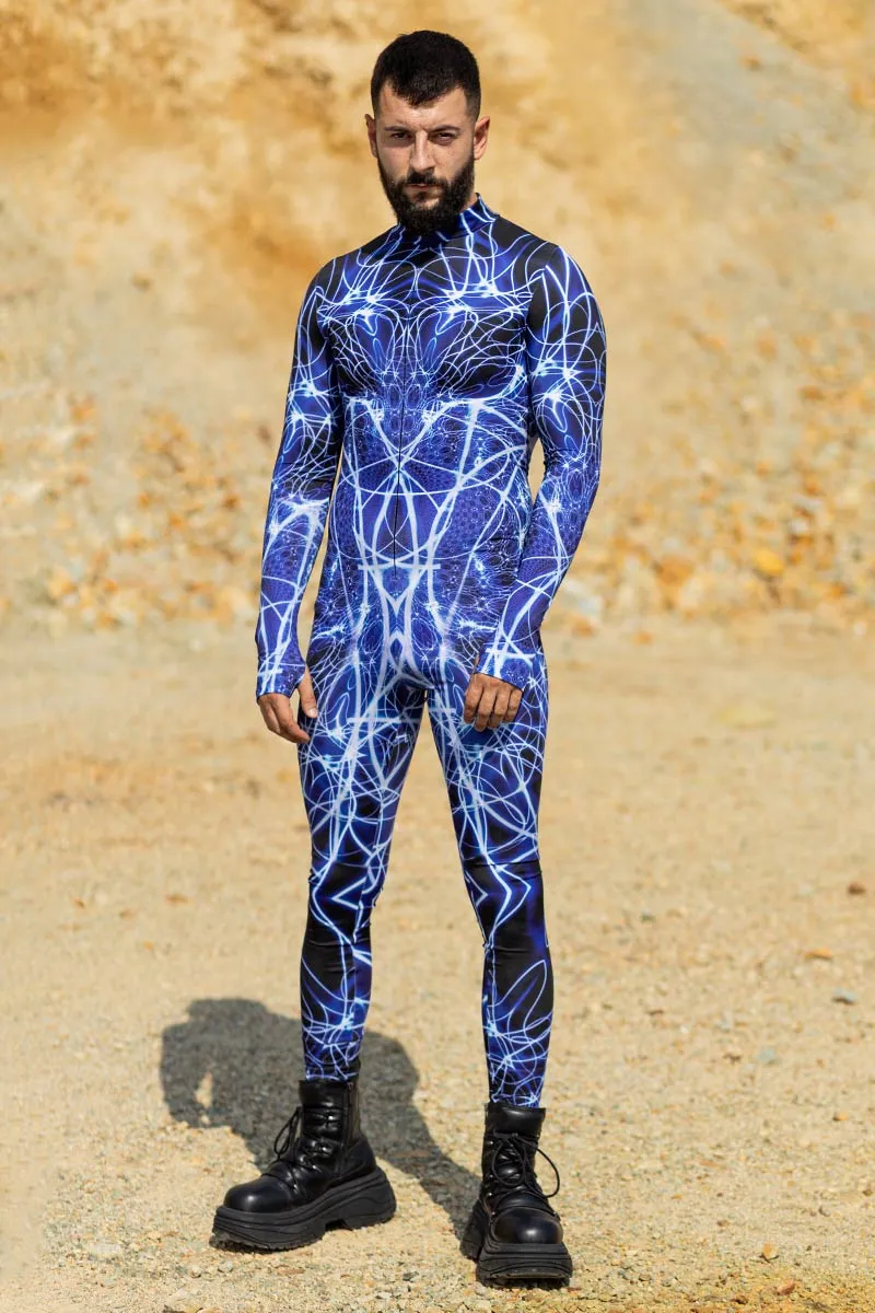 Lightning Men Costume