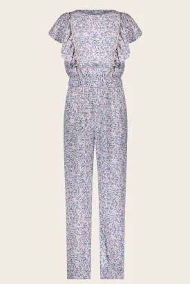 LikeFLO Flo Girls Aop Small Flower Jumpsuit