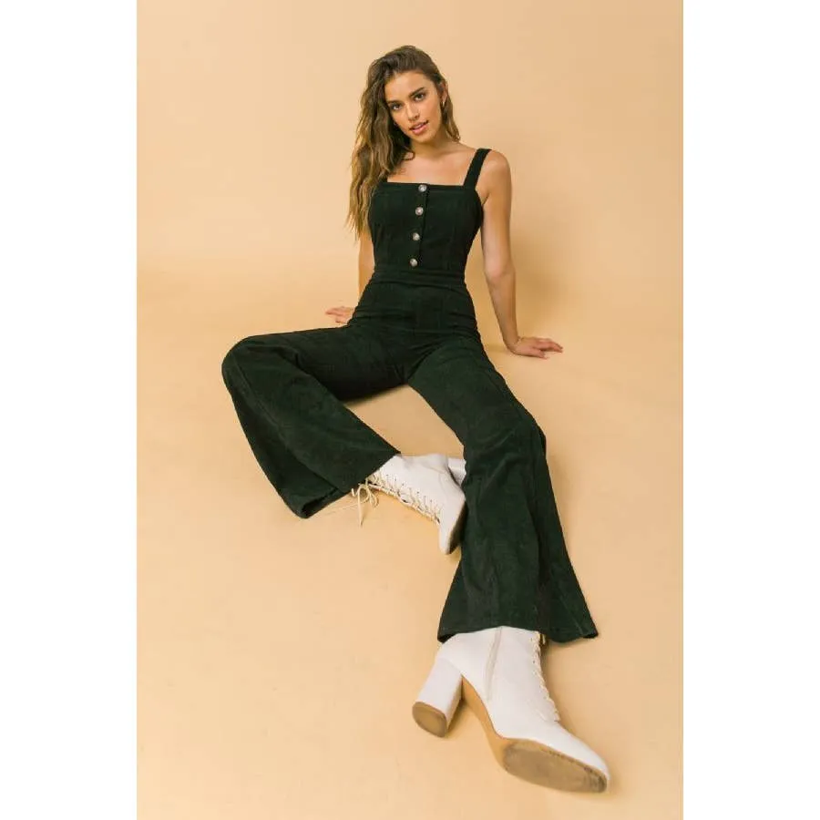 Living Free Corduroy Jumpsuit