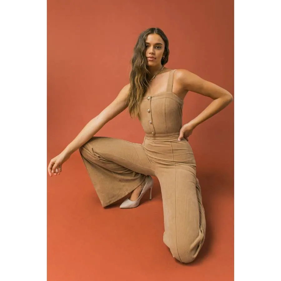 Living Free Corduroy Jumpsuit