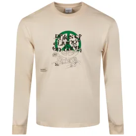 Living On Earth LS T-Shirt Nude - AW24