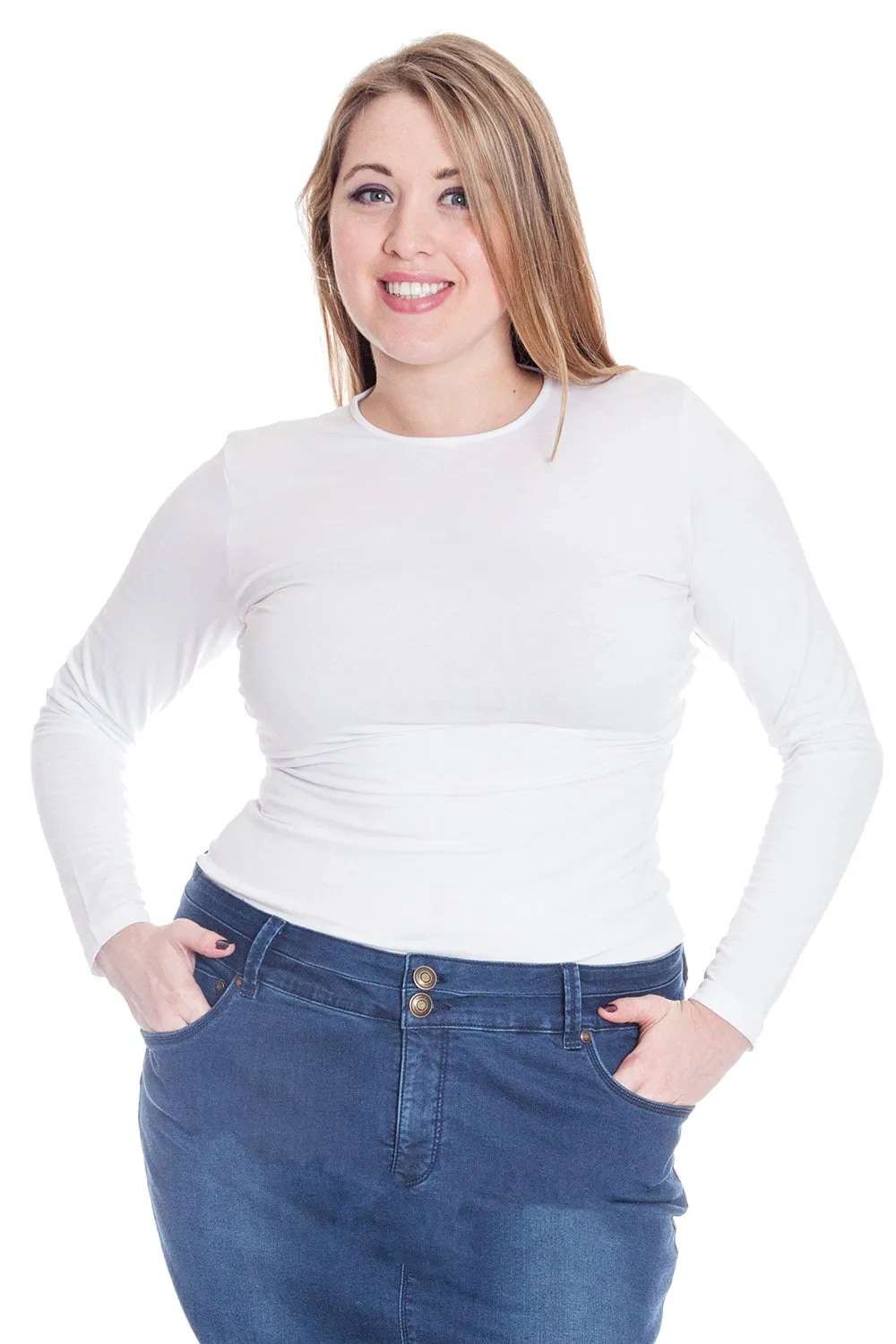 Long Sleeve Relaxed Fit Crewneck T-Shirt