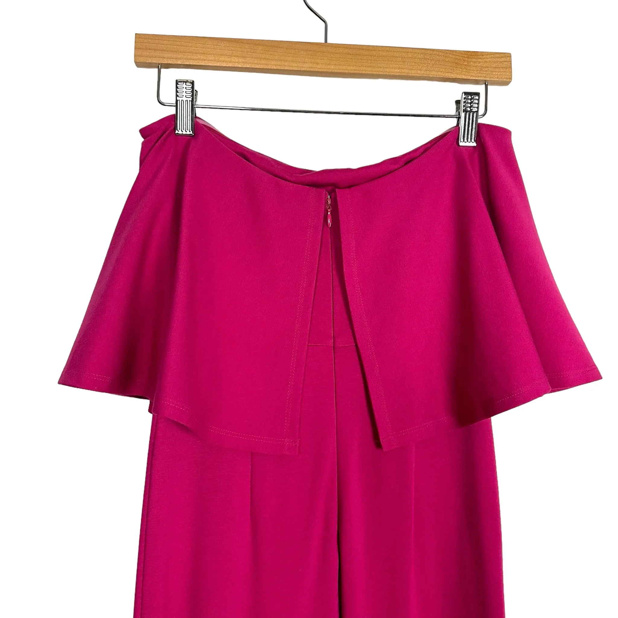 Lovers   Friends Hot Pink Strapless Wide Leg Jumpsuit NWT- Size S (sold out online)