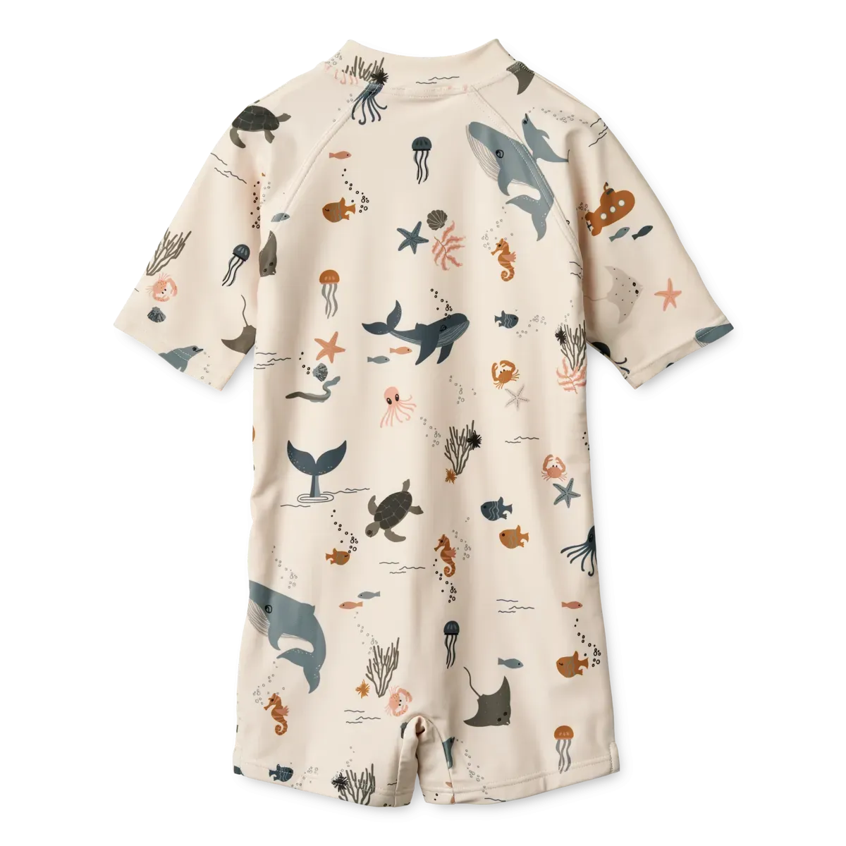 Max Recycled Printed Shortsleeve Swim Jumpsuit