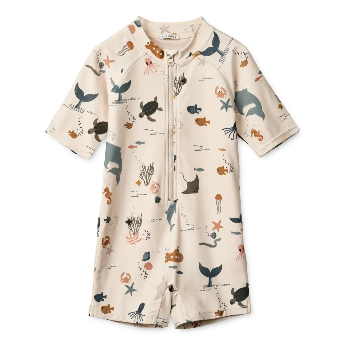 Max Recycled Printed Shortsleeve Swim Jumpsuit