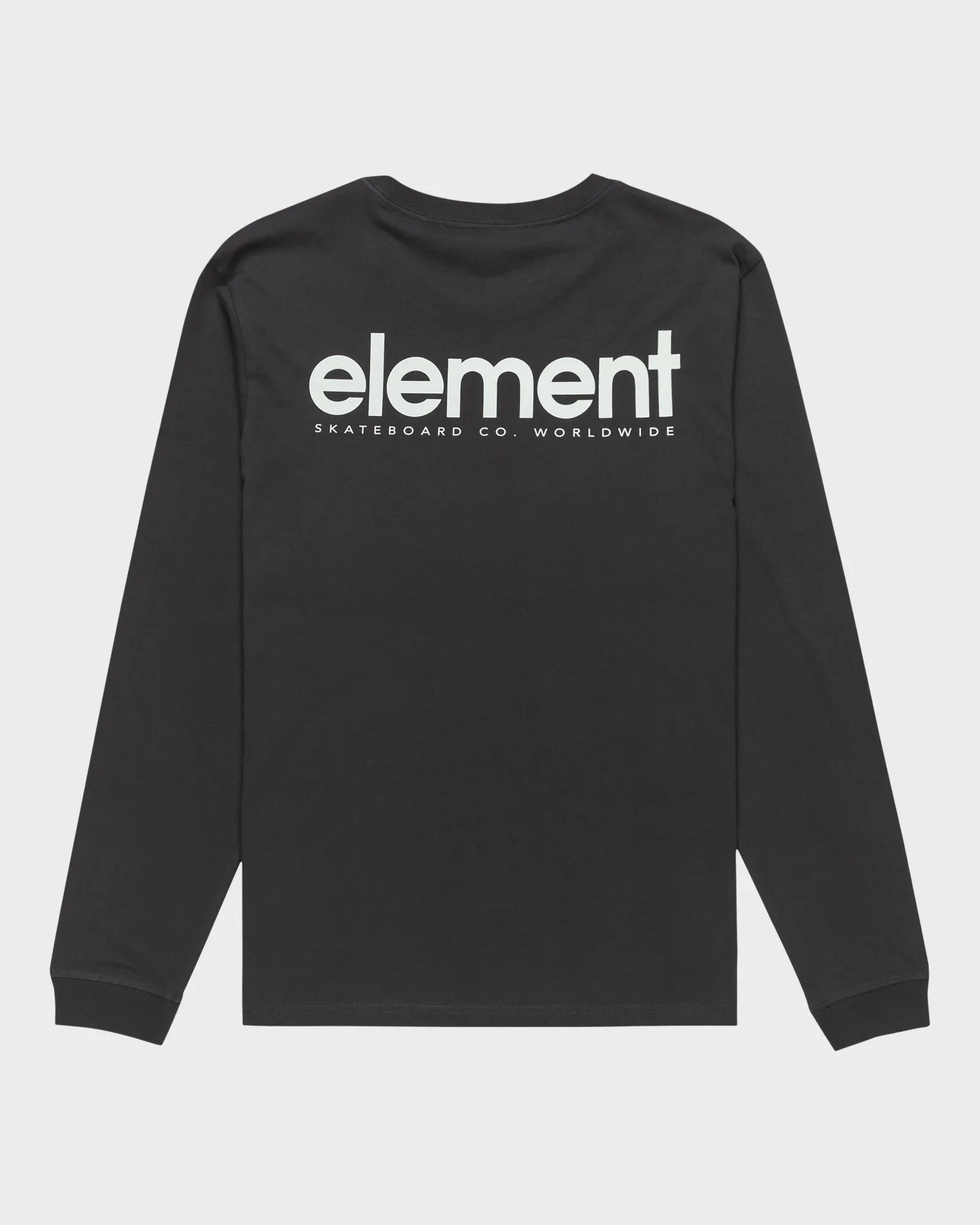 Mens Simple Logo Long Sleeve T-Shirt