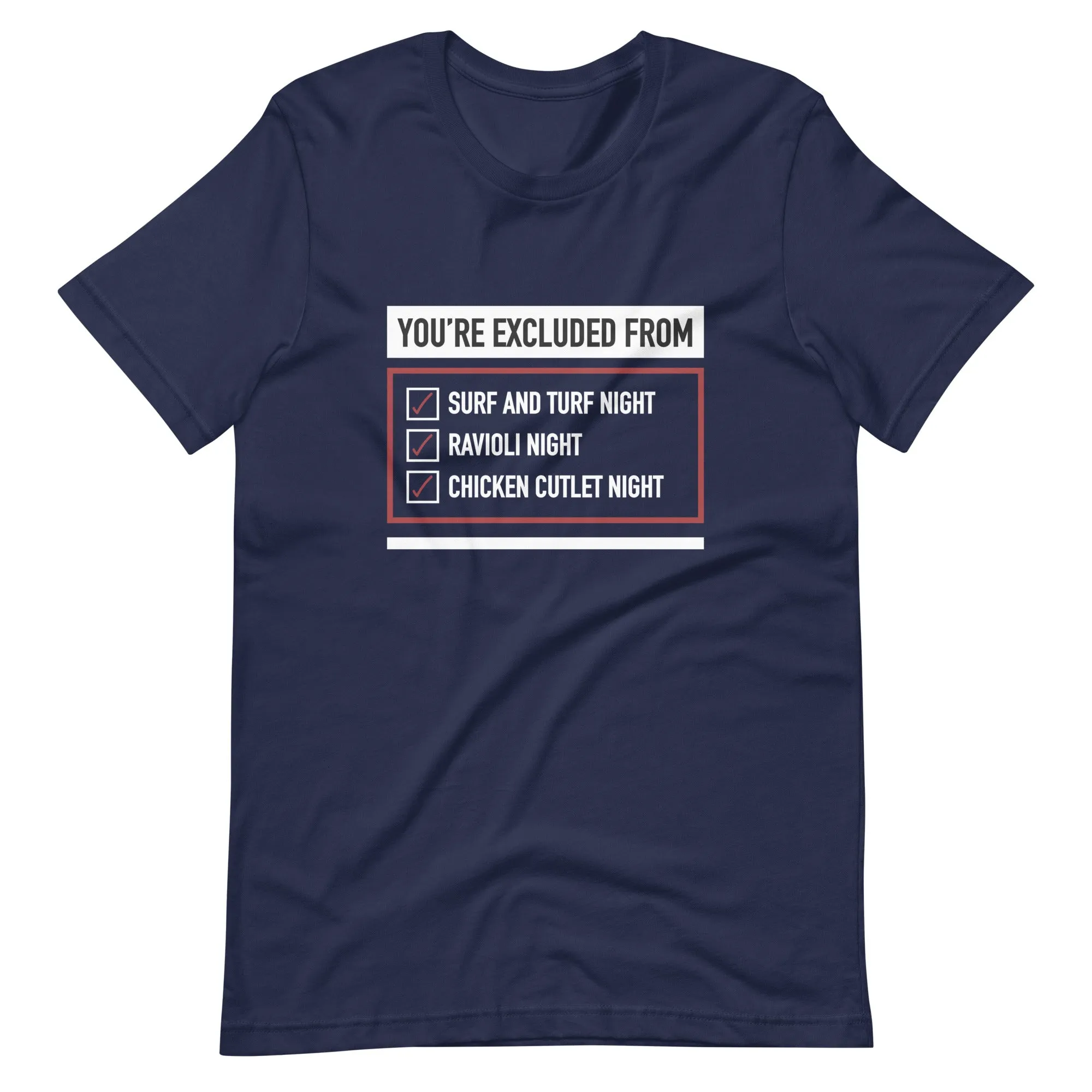 Mike Sorrentino Excluded From Dinner Shirt