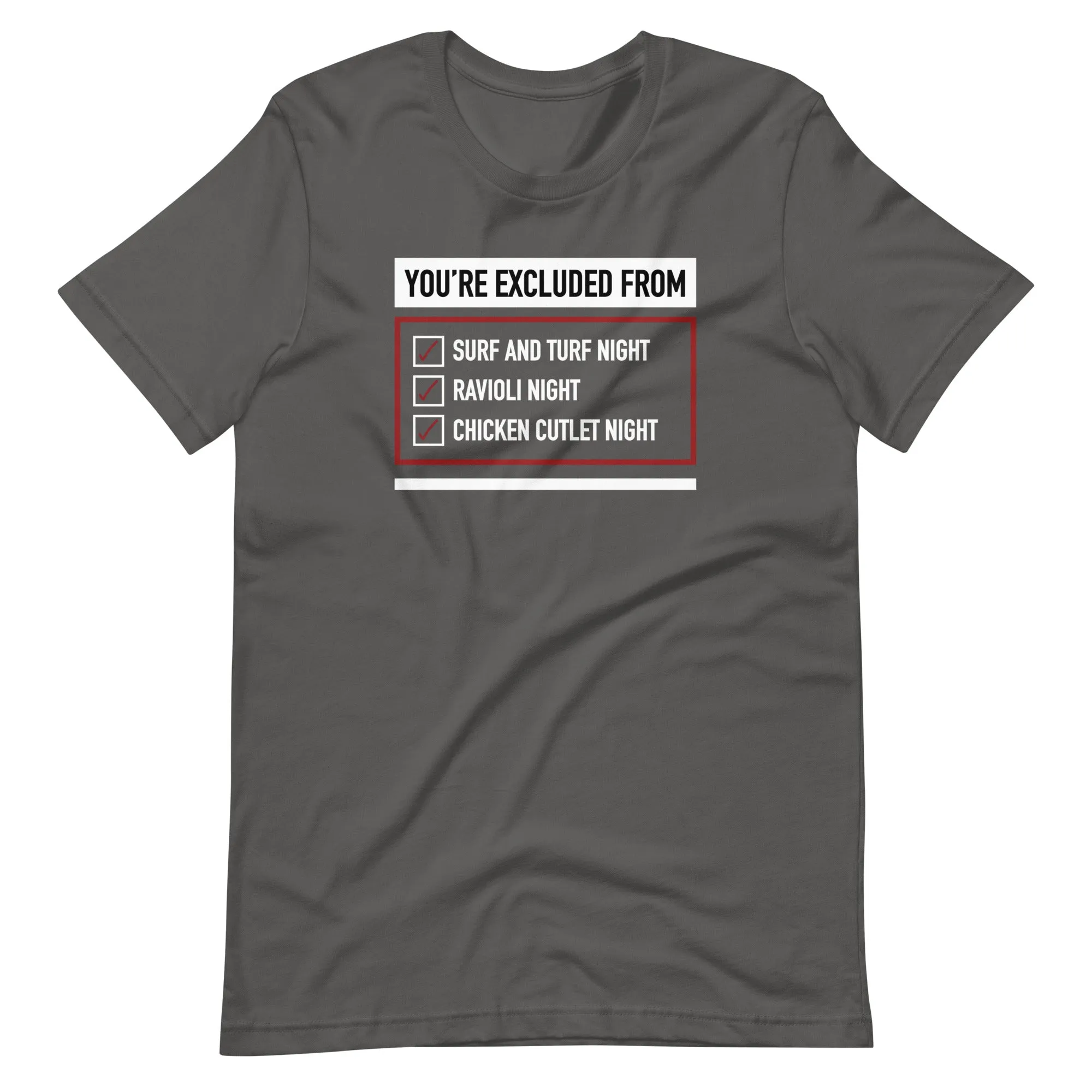 Mike Sorrentino Excluded From Dinner Shirt