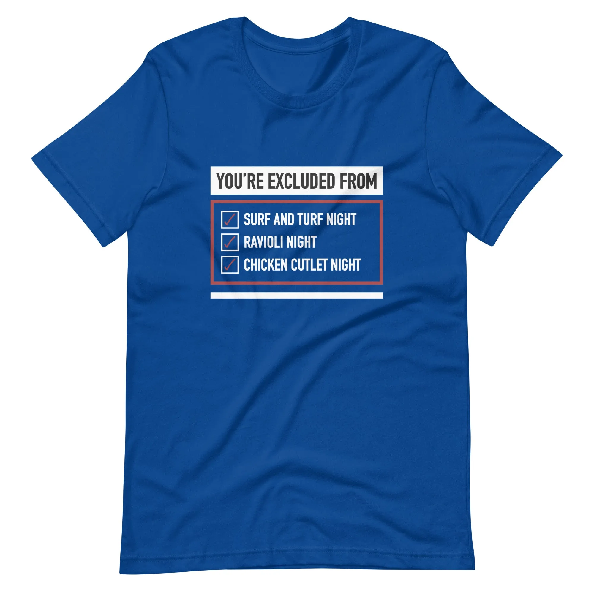 Mike Sorrentino Excluded From Dinner Shirt