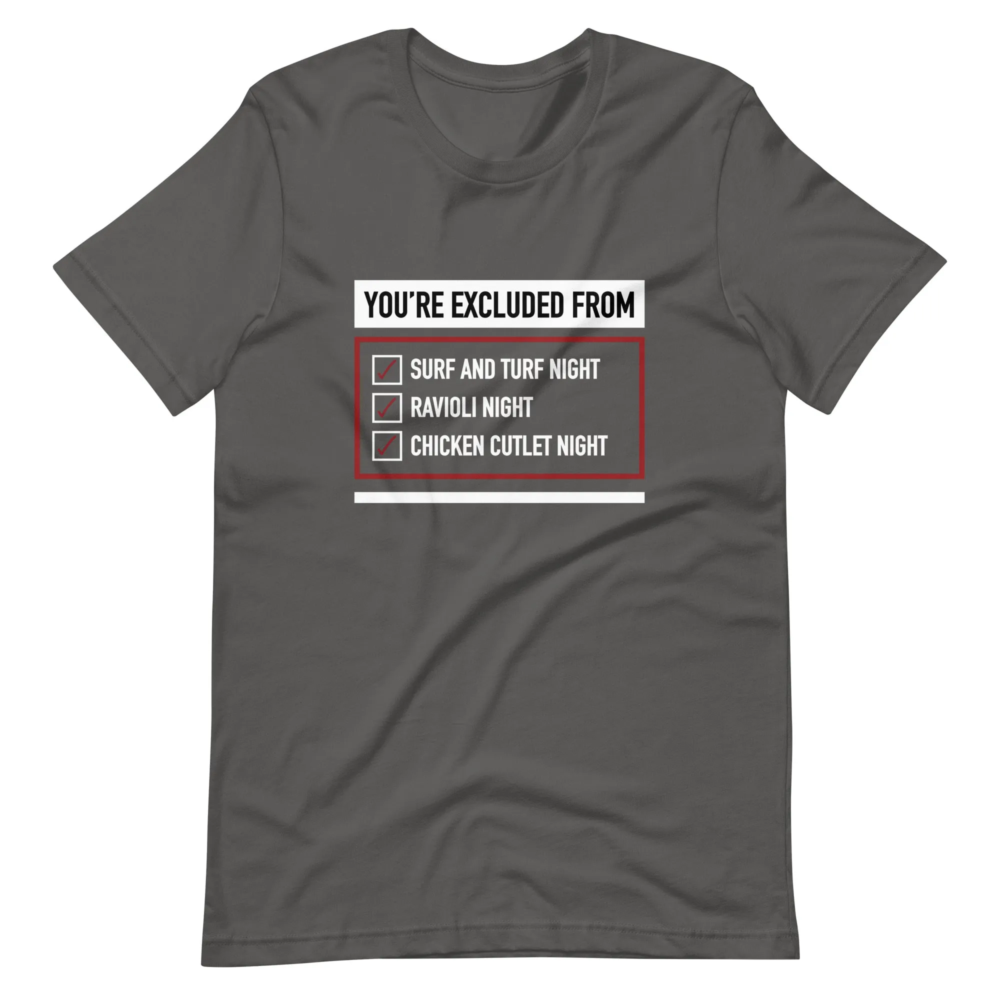 Mike Sorrentino Excluded From Dinner Shirt