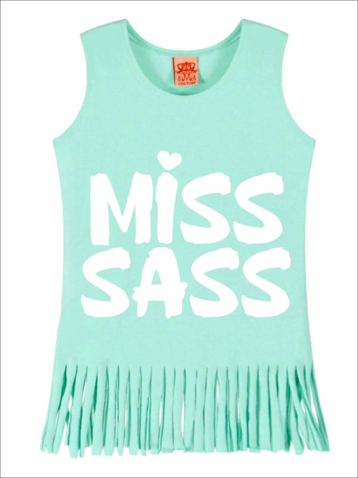 Miss Sass Fringe Tank Top
