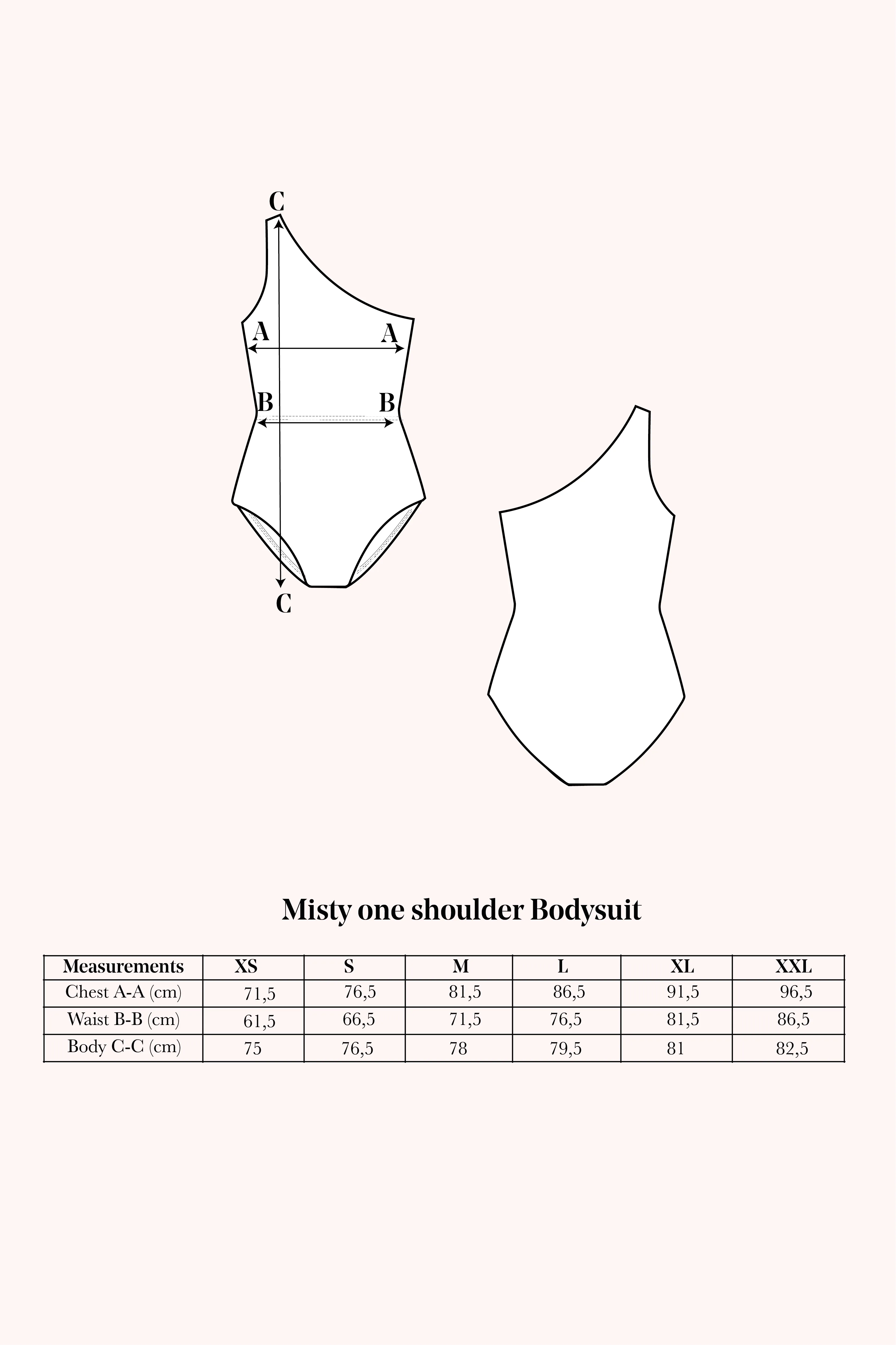 Misty sleeveless Bodysuit