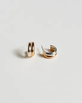 Mixed Metal Hoops