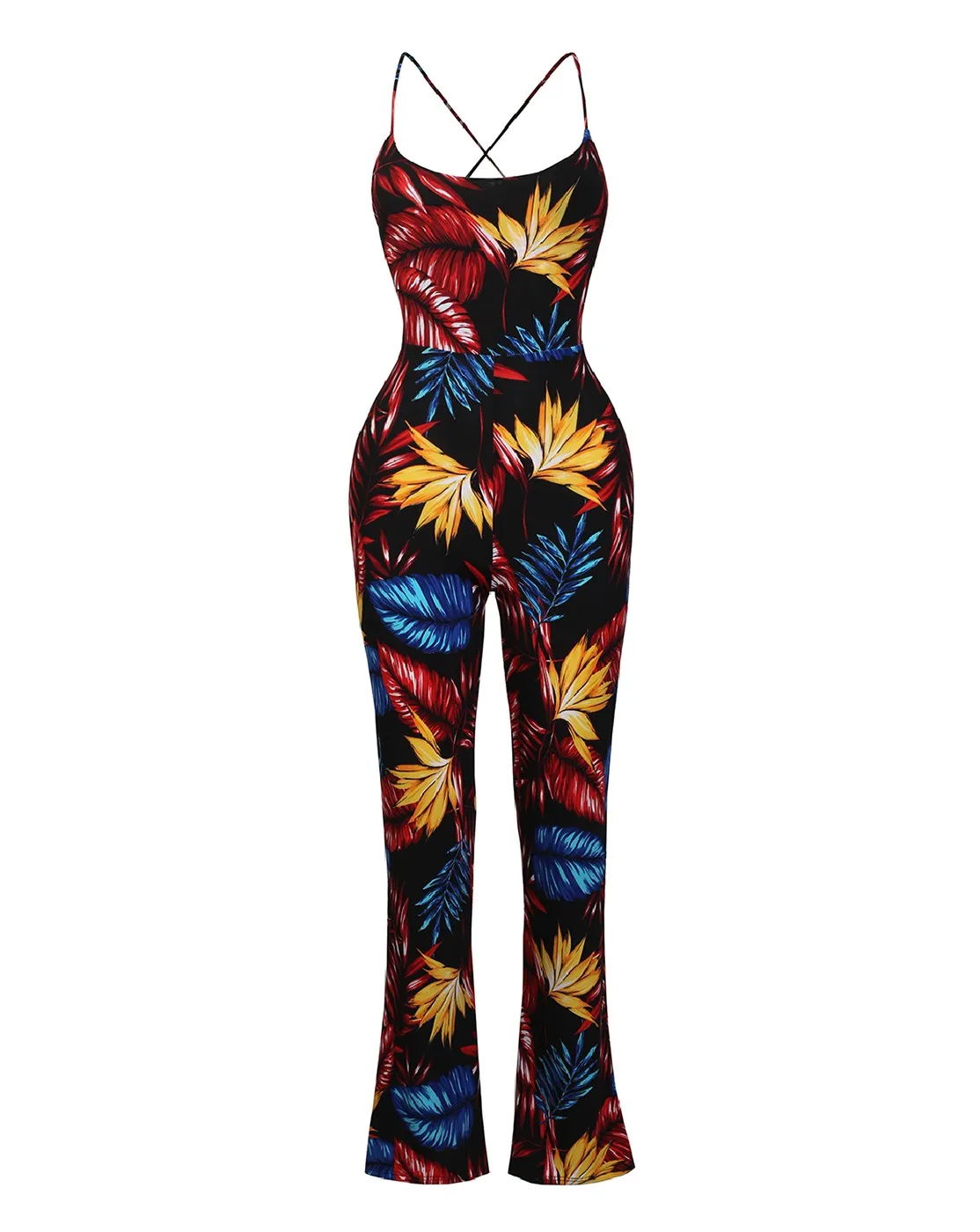 Molly Tropical Jumpsuit