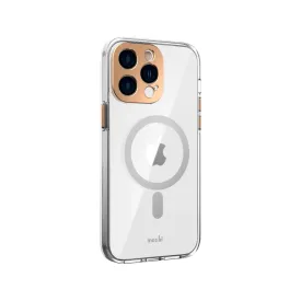 MOSHI iPhone 14 Pro Max - iGLAZE Case with MagSafe & Cam Cover - Gold