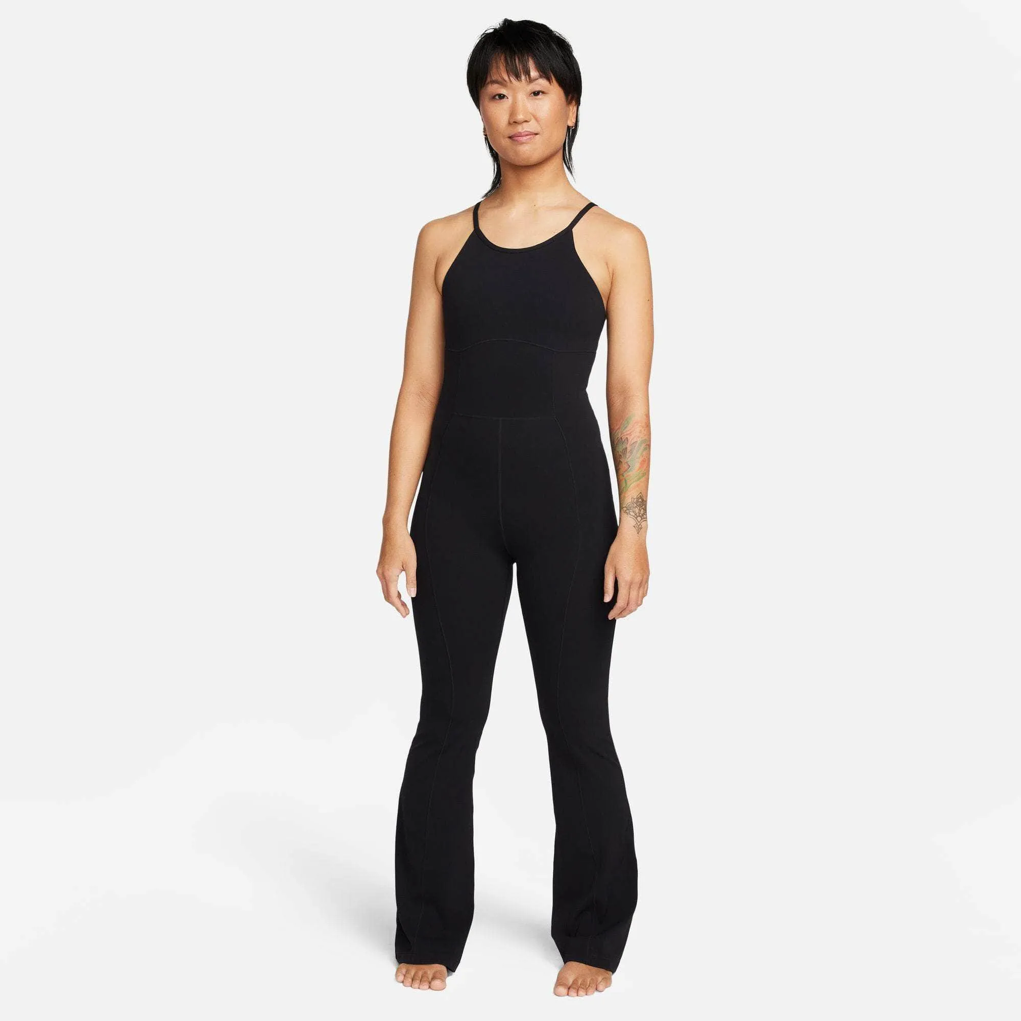 Nike Zenvy Dri-FIT Full-Length Flared Bodysuit - Women's
