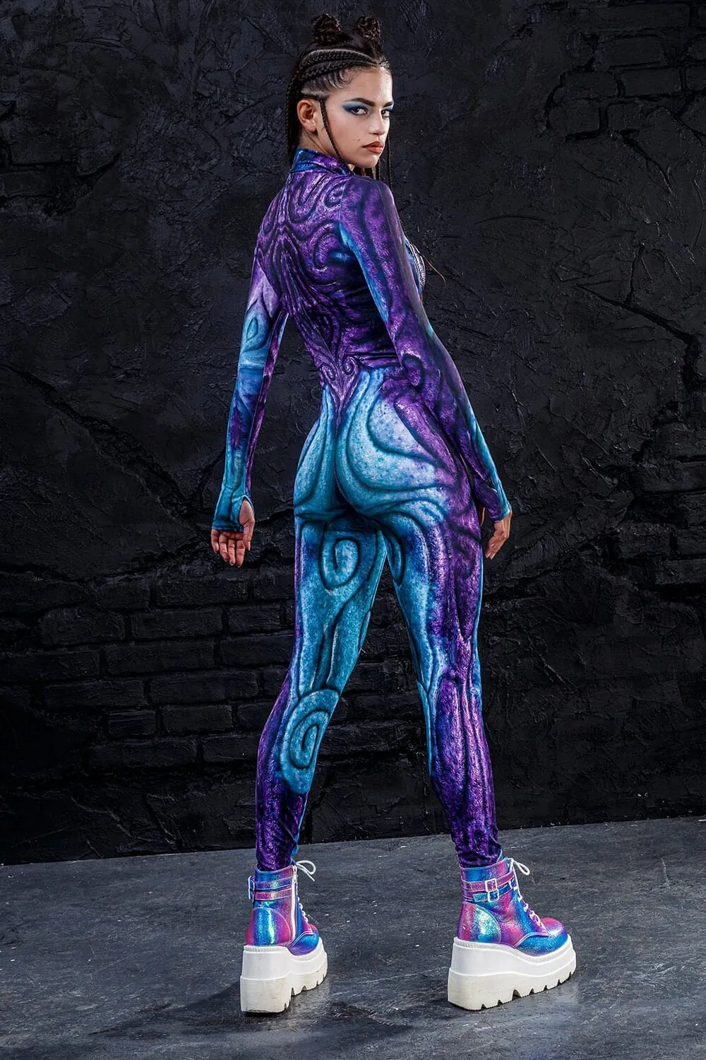 Odyssey Cyan Costume