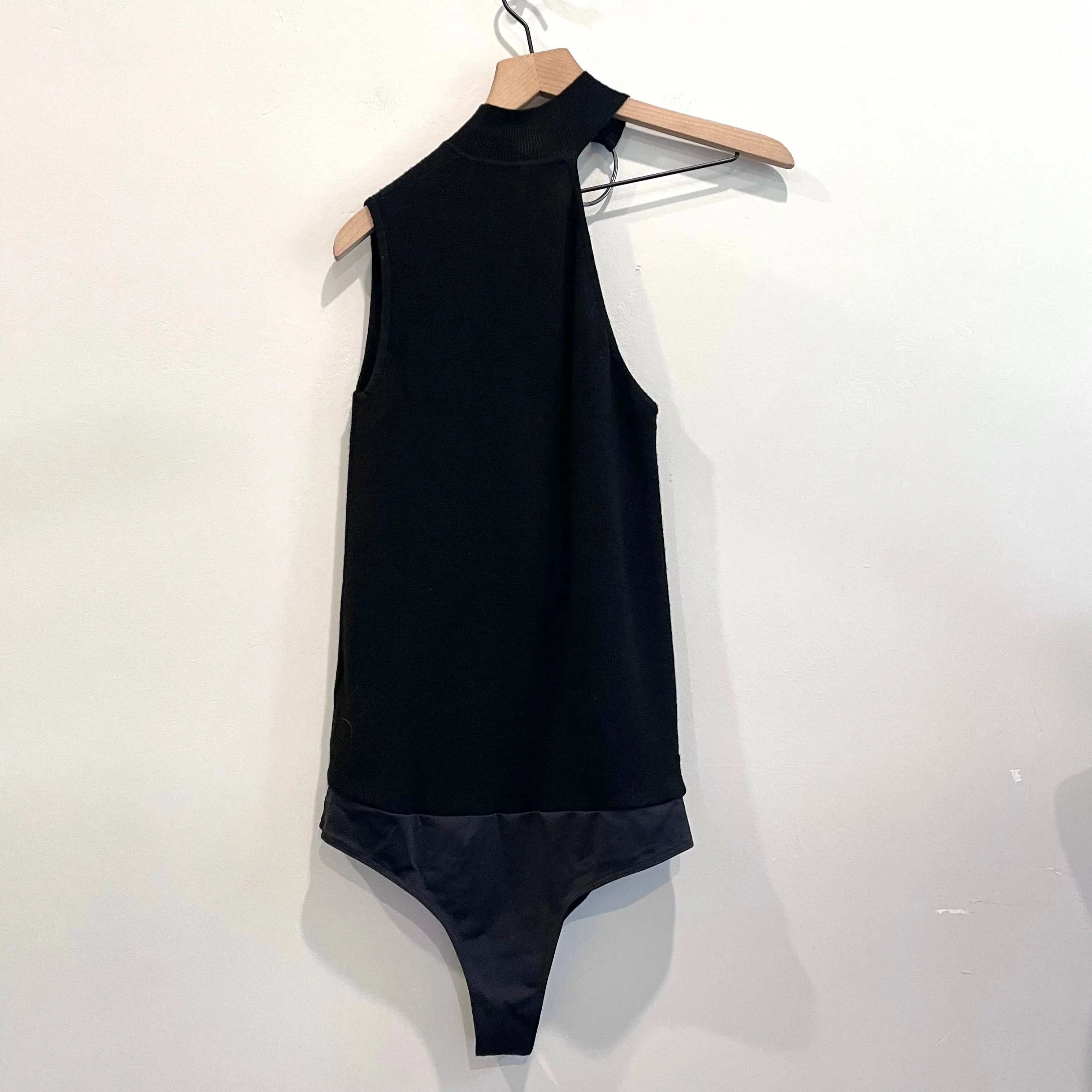 One Shoulder Sweater Bodysuit
