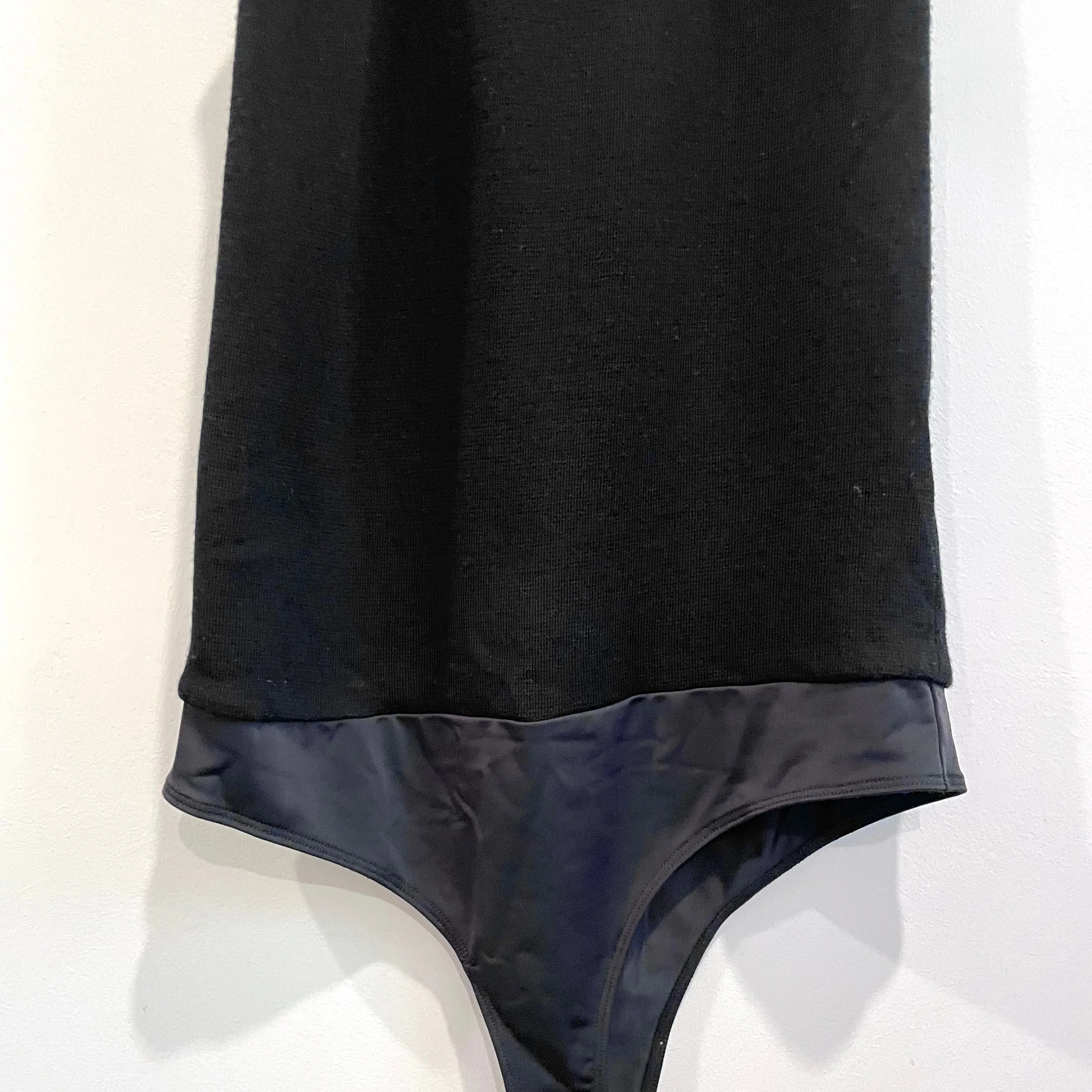One Shoulder Sweater Bodysuit