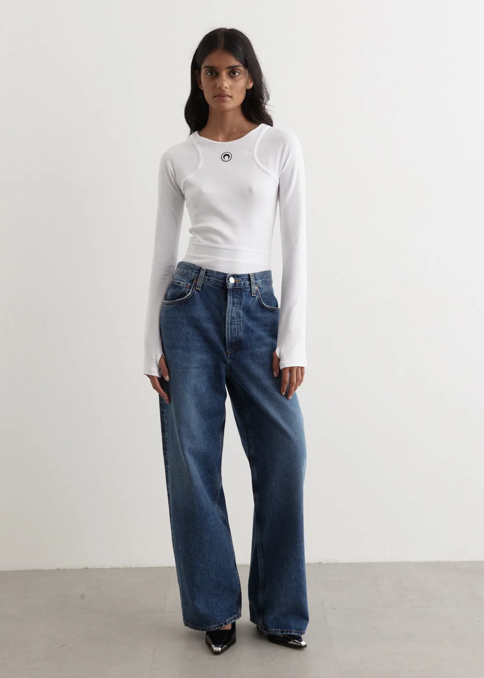 Organic Cotton Rib Bodysuit