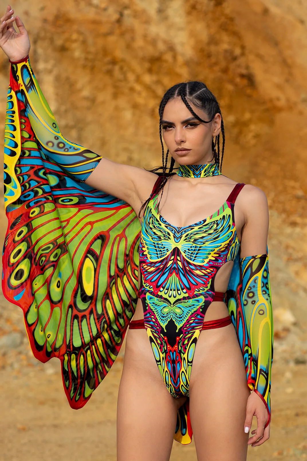 Out Of The Cocoon Strapped Bodysuit