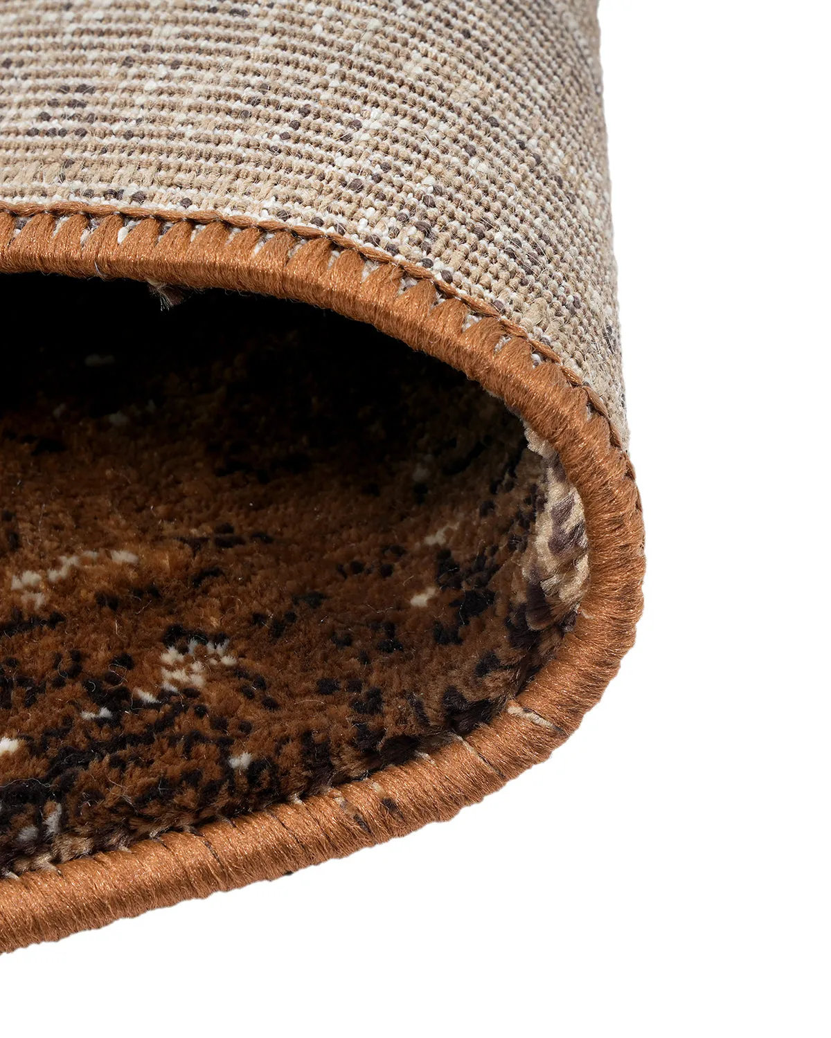 Pearl Iconic Carpets | Abstract Brown Blocks