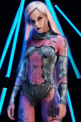 Pink Rusty Women Costume
