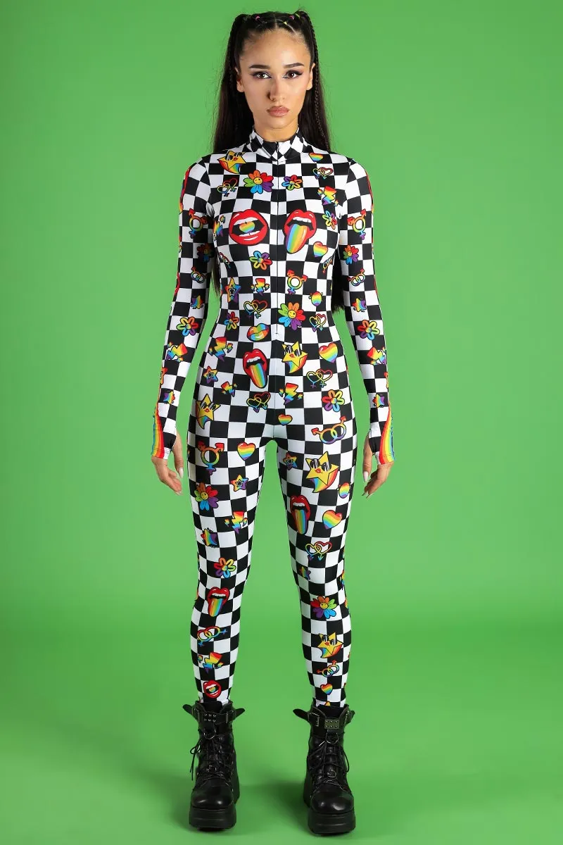Pride Stickerbomb Costume