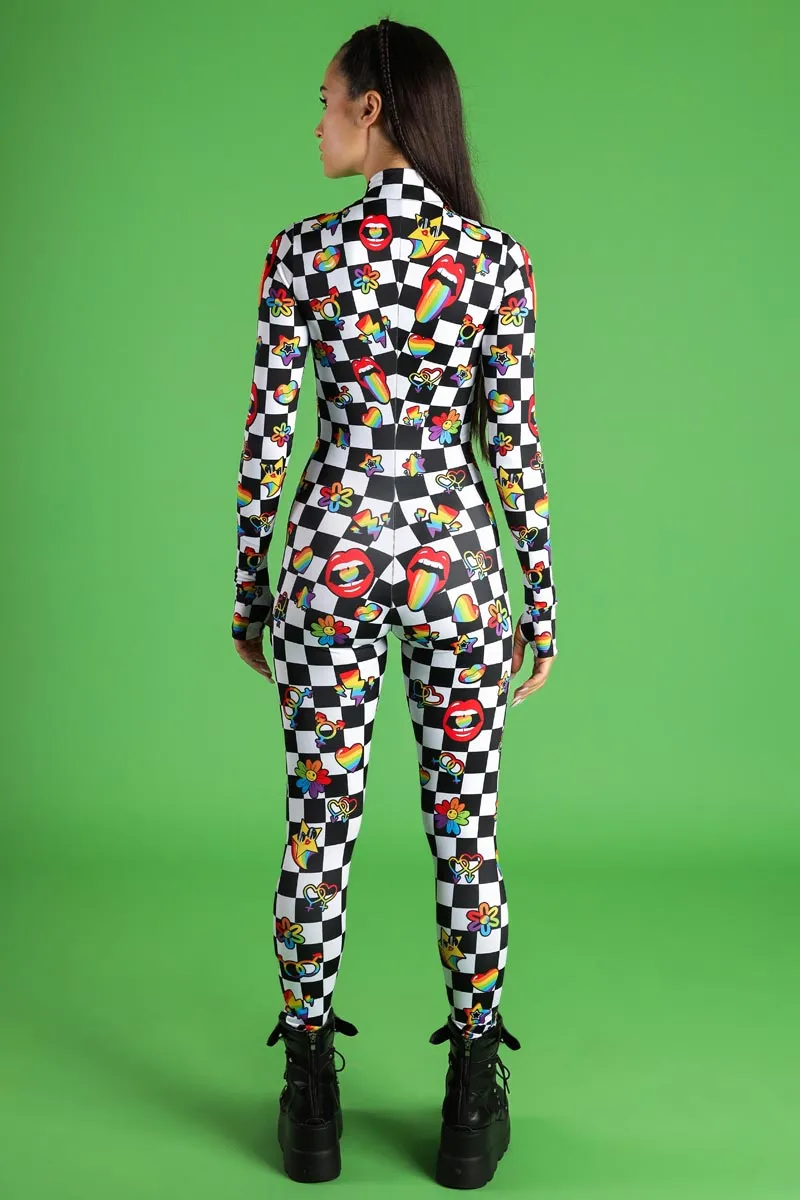 Pride Stickerbomb Costume