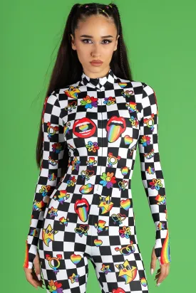 Pride Stickerbomb Costume