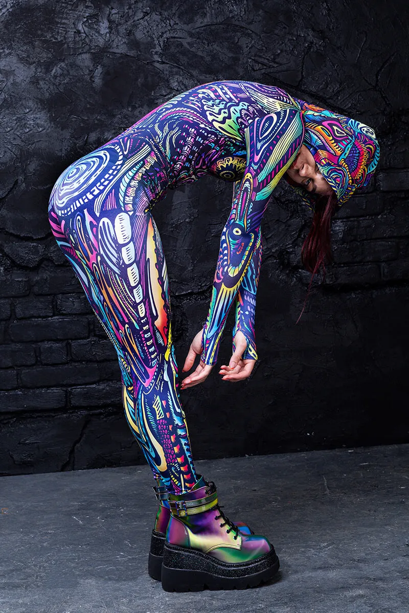 Psy Tribalism Fit Onesie