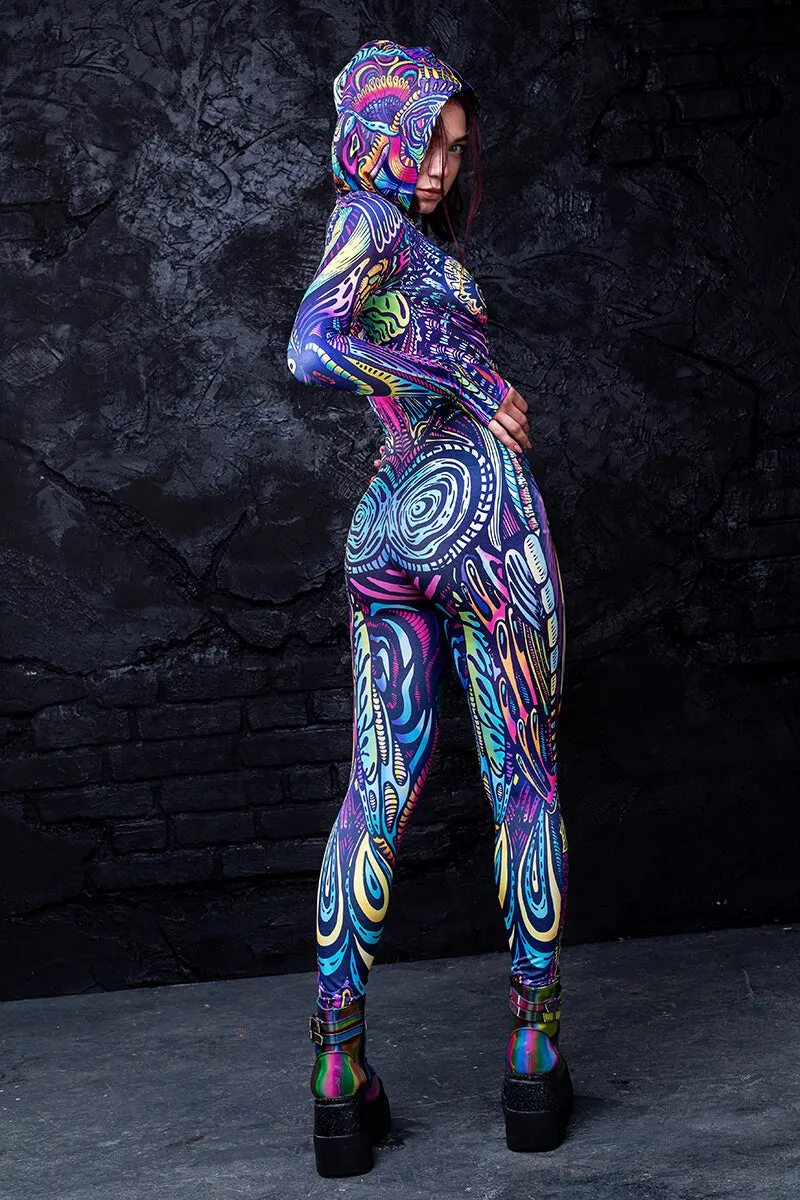 Psy Tribalism Fit Onesie