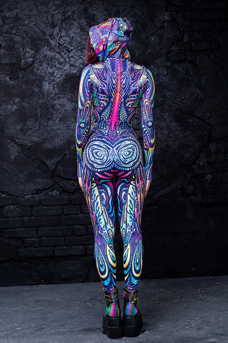 Psy Tribalism Fit Onesie