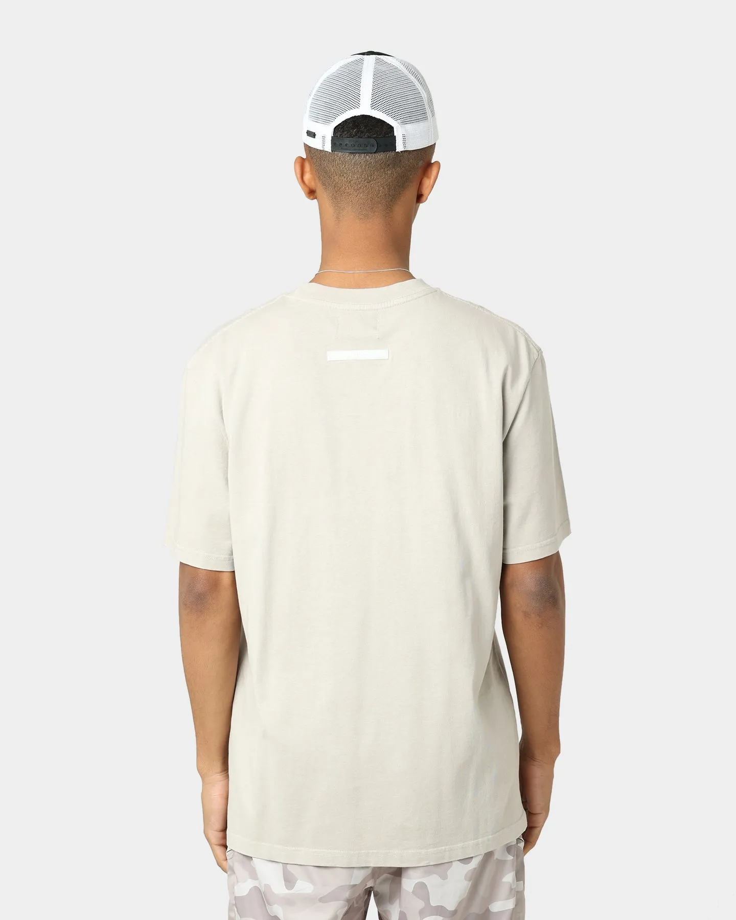 Pyra Stacked Logo T-Shirt Chateau Grey