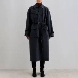 Rachel Comey Woman Alves Trench Coat Black Grey