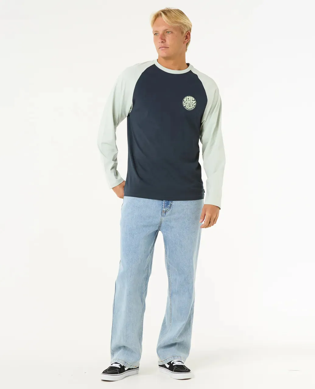 Rip Curl Men's Wetsuit Long Sleeve T-Shirt Dark Navy 0NRMTE-0291