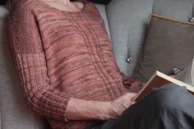 Rosa Pullover Free Knitting Pattern