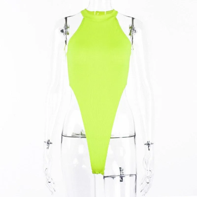 Sexy Pink Bodysuit Neon Sexy Club