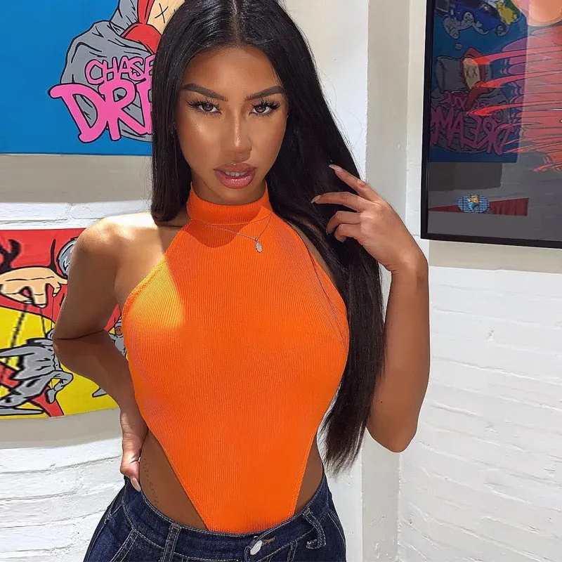 Sexy Pink Bodysuit Neon Sexy Club